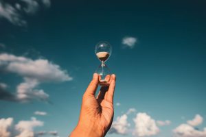 Le temps est précieux sablier