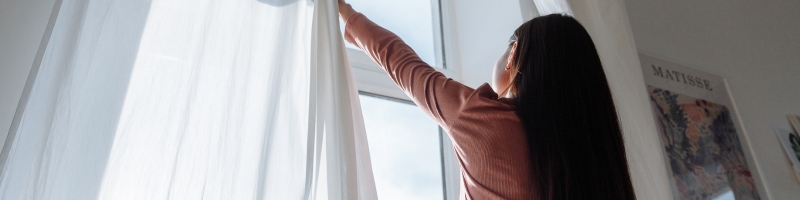 Aérez votre intérieur quand il fait beau