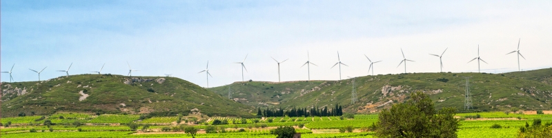 Eoliennes en France - journée de la Terre