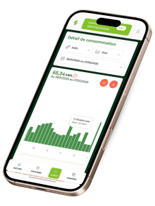 App mobile - suivez votre conso