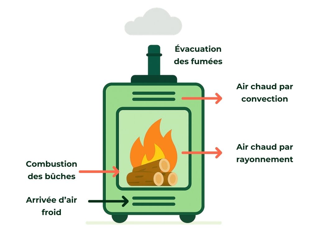 Poêle à bois