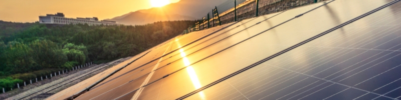 Croissance de l'énergie solaire