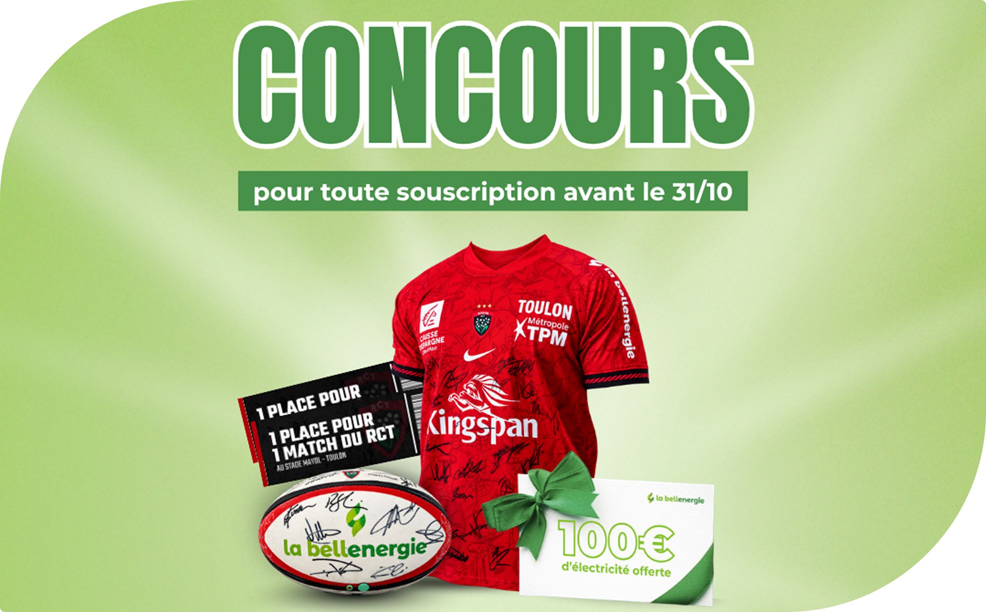 Concours jeu RCT - octobre 2026