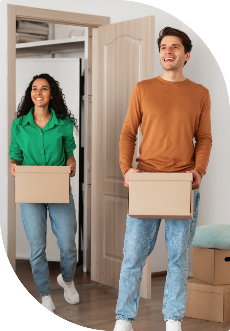 Couple - Nouvelle maison