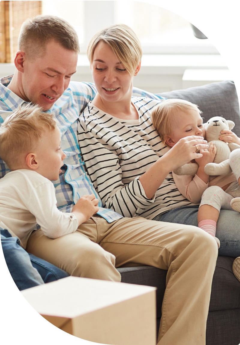 Emménagement en famille
