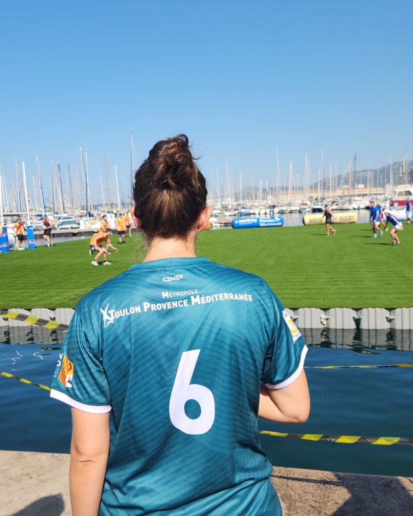 Tournoi WateRugby match en cours
